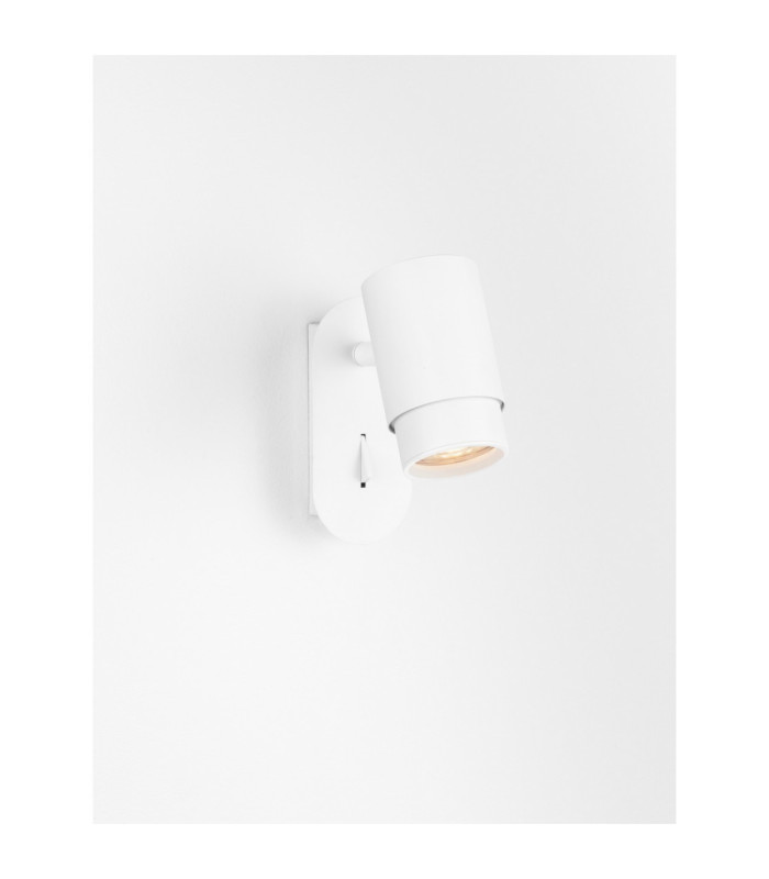 Nime Reading Wall Light Sandy White LED GU10 1x10W Switch On/Off-4