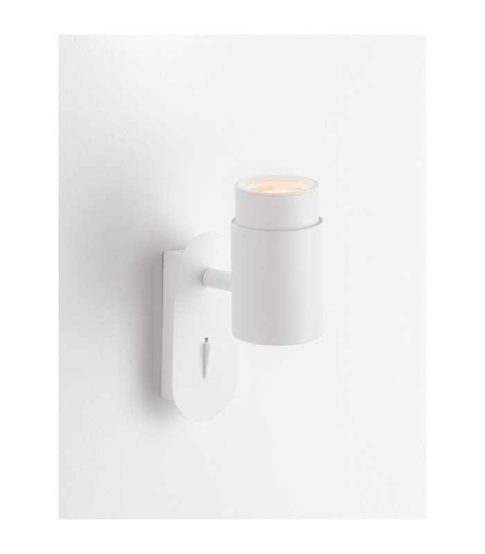 Nime Reading Wall Light Sandy White LED GU10 1x10W Switch On/Off-5
