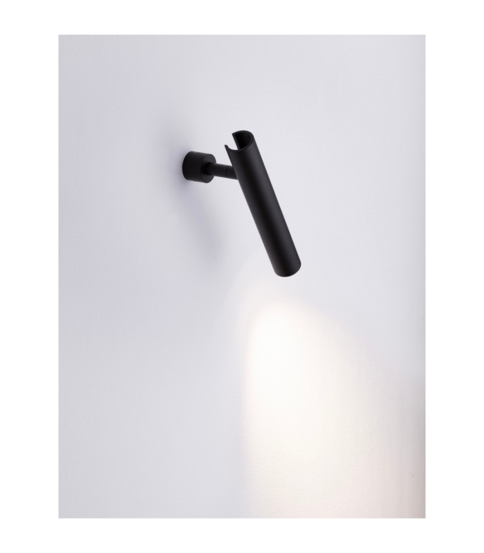 Arlo Reading Wall Light Sandy Black LED 6W 299lm 3000K-5