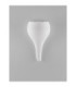 Miso Plaster Wall Lamp White E14 1x5W-3