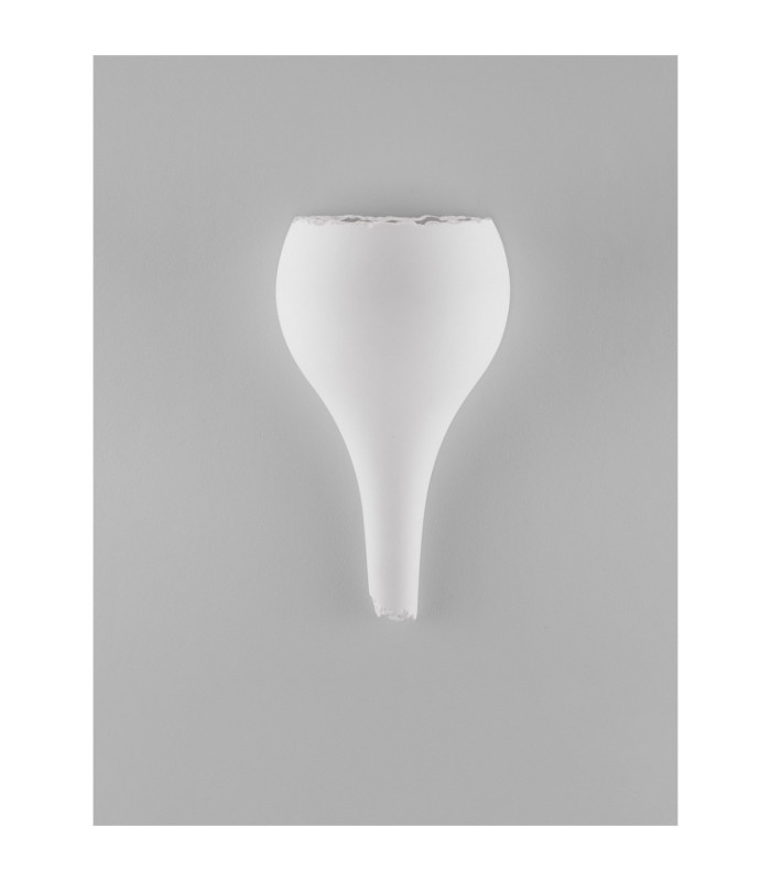 Miso Plaster Wall Lamp White E14 1x5W-3