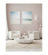 Alas Plaster Wall Lamp White LED 6W 354lm 3000K-2