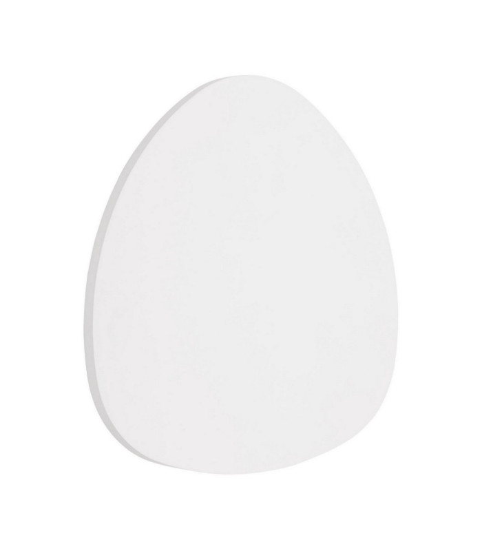 Atena Flush Wall Lamp Sandy White LED 8W 507lm 3000K-1