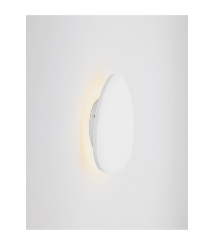 Atena Flush Wall Lamp Sandy White LED 8W 507lm 3000K-7