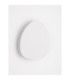 Atena Flush Wall Lamp Sandy White LED 12W 785lm 3000K-4