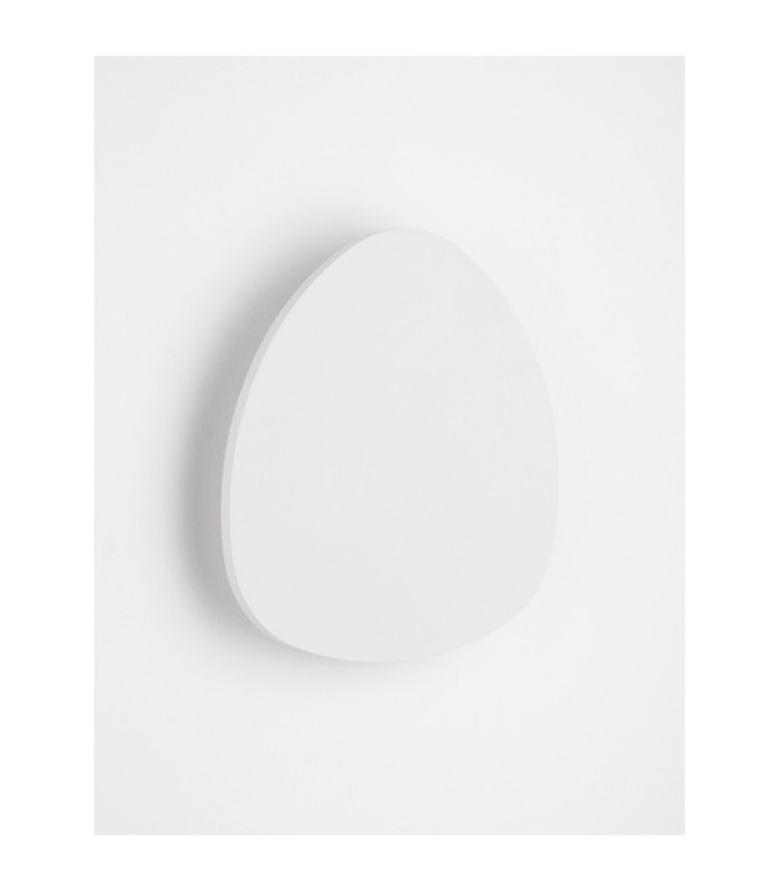 Atena Flush Wall Lamp Sandy White LED 12W 785lm 3000K-4