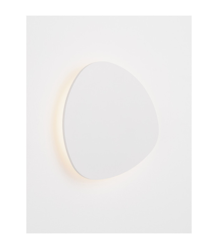 Atena Flush Wall Lamp Sandy White LED 12W 785lm 3000K-9