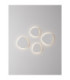 Atena Flush Wall Lamp Sandy White LED 12W 785lm 3000K-11