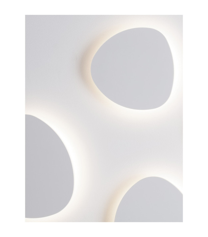 Atena Flush Wall Lamp Sandy White LED 12W 785lm 3000K-14
