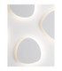 Atena Flush Wall Lamp Sandy White LED 12W 785lm 3000K-15