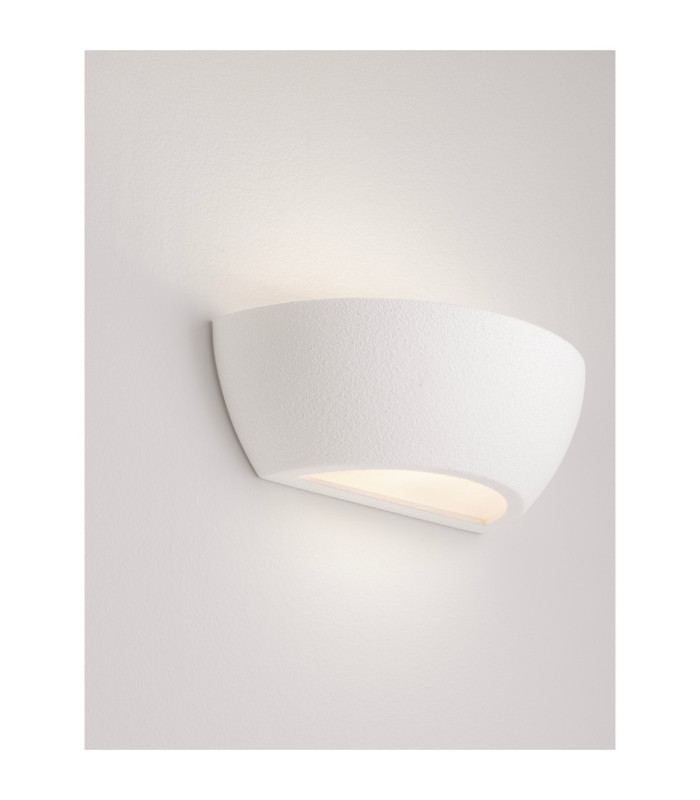 Alivio Plaster Wall Lamp Sandy White E14 1x5W-5
