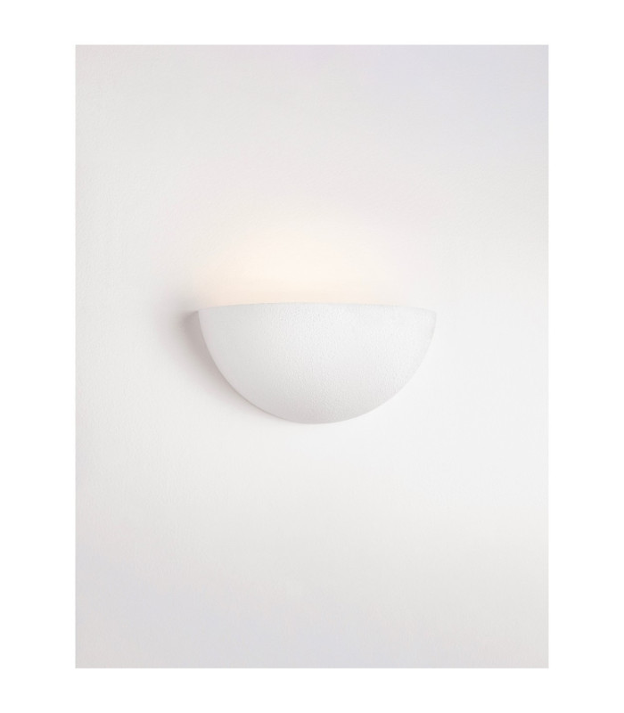 Thalpos Plaster Wall Lamp Sandy White E14 1x5W-4