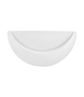 Alas Plaster Wall Lamp White E14 1x5W-1