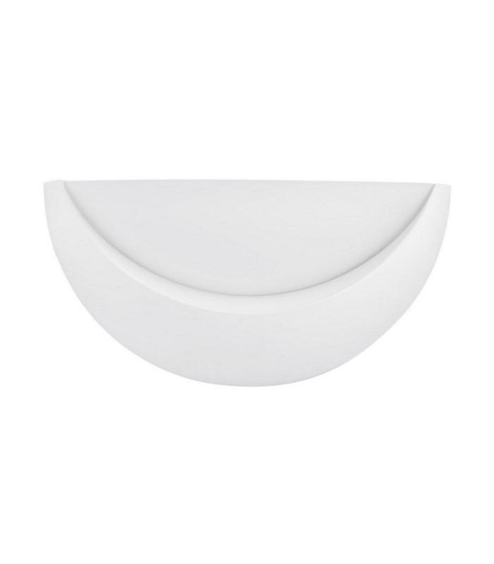 Alas Plaster Wall Lamp White E14 1x5W-1