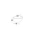 Onica Plaster Wall Lamp White LED 4W 304lm 3000K-6