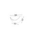 Alas Plaster Wall Lamp White E14 1x5W-7