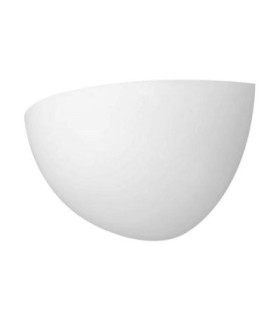 Sandro Uplighter Plaster Wall Lamp White E14 1x5W-1