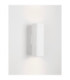 Serene Plaster Wall Lamp Sandy White GU10 2x10W-4