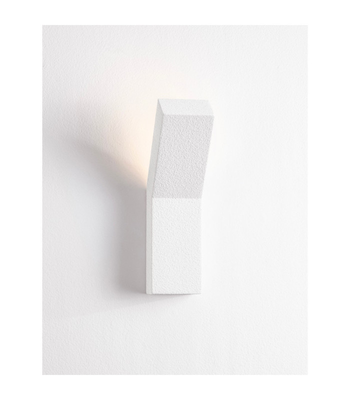 Raggio Plaster Wall Lamp Sandy White LED G9 1x5W-4