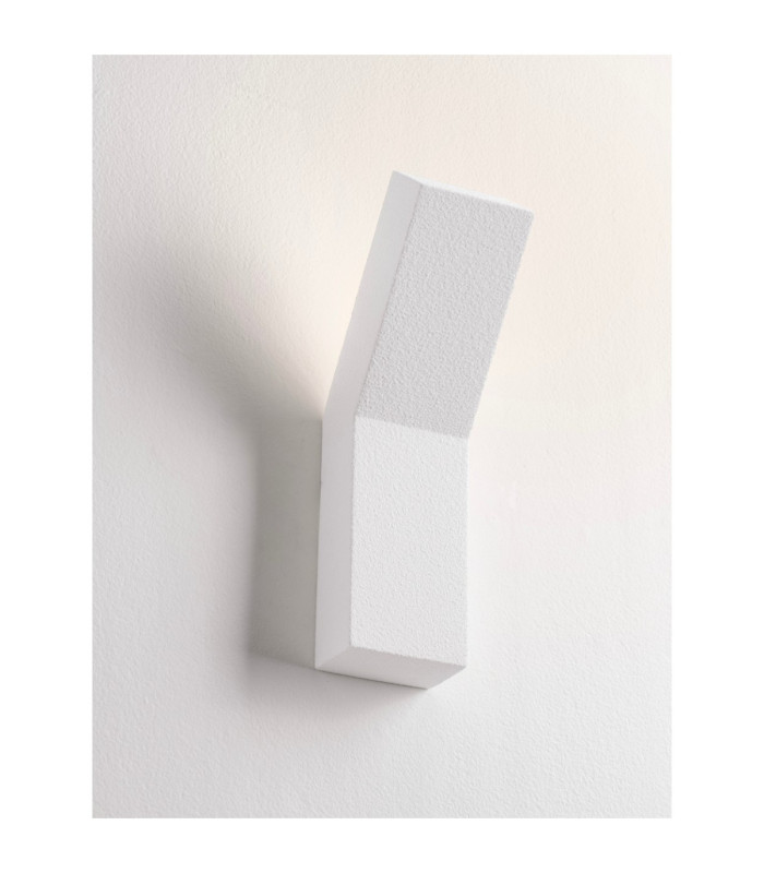 Raggio Plaster Wall Lamp Sandy White LED G9 1x5W-5