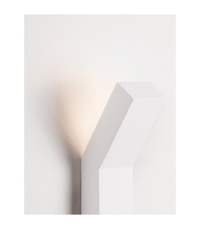 Raggio Plaster Wall Lamp Sandy White LED G9 1x5W-6
