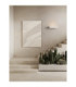 Lita Plaster Wall Lamp Sandy White E14 1x5W-2