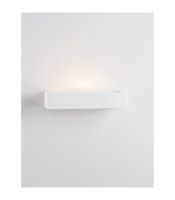 Lita Plaster Wall Lamp Sandy White E14 1x5W-4