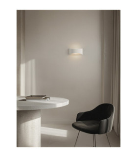Anello Plaster Wall Lamp Sandy White E14 1x5W-2