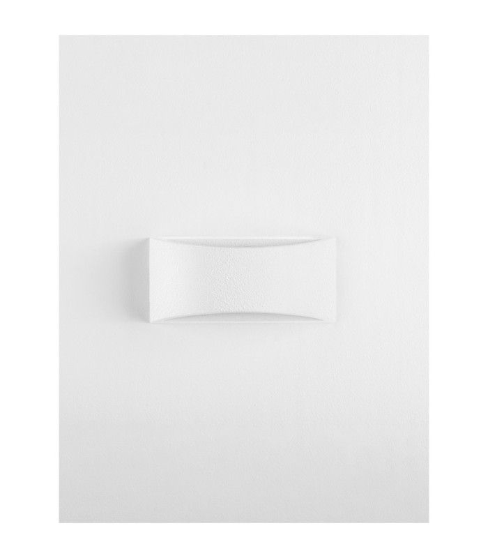 Anello Plaster Wall Lamp Sandy White E14 1x5W-3