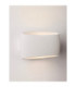Pezzo Plaster Wall Lamp Sandy White E27 1x12W-6