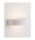 Tidal Plaster Wall Lamp Sandy White E14 1x5W-5