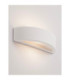 Tidal Plaster Wall Lamp Sandy White E14 1x5W-6