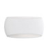 Otello Plaster Wall Lamp White E27 1x12W-1