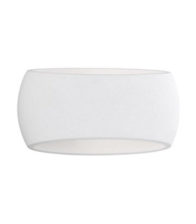 Otello Plaster Wall Lamp White E27 1x12W-1