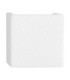 Sensia Up Down Flush Plaster Wall Lamp Sandy White LED G9 1x5W-1