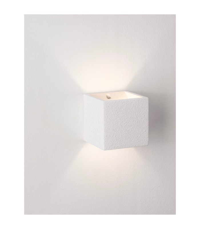 Sensia Up Down Plaster Wall Lamp Sandy White LED G9 1x5W-5
