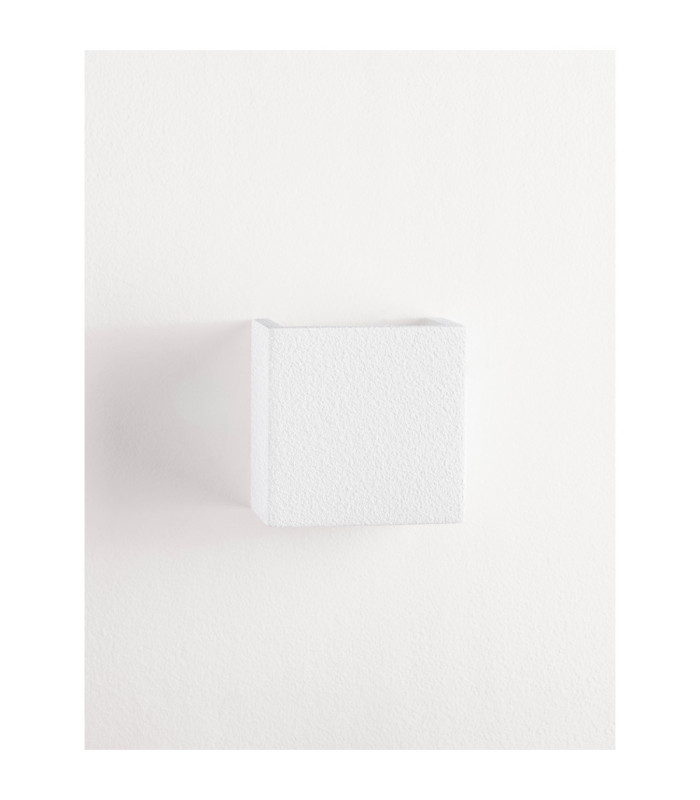 Sensia Up Down Flush Plaster Wall Lamp Sandy White LED G9 1x5W-3