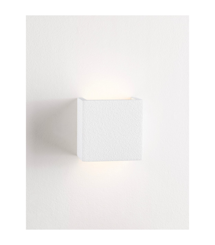 Sensia Up Down Flush Plaster Wall Lamp Sandy White LED G9 1x5W-4
