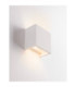 Sensia Up Down Flush Plaster Wall Lamp Sandy White LED G9 1x5W-5