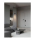 Conico Dome Wall Lamp Oxide Coffee Black LED GU10 1x10W-2