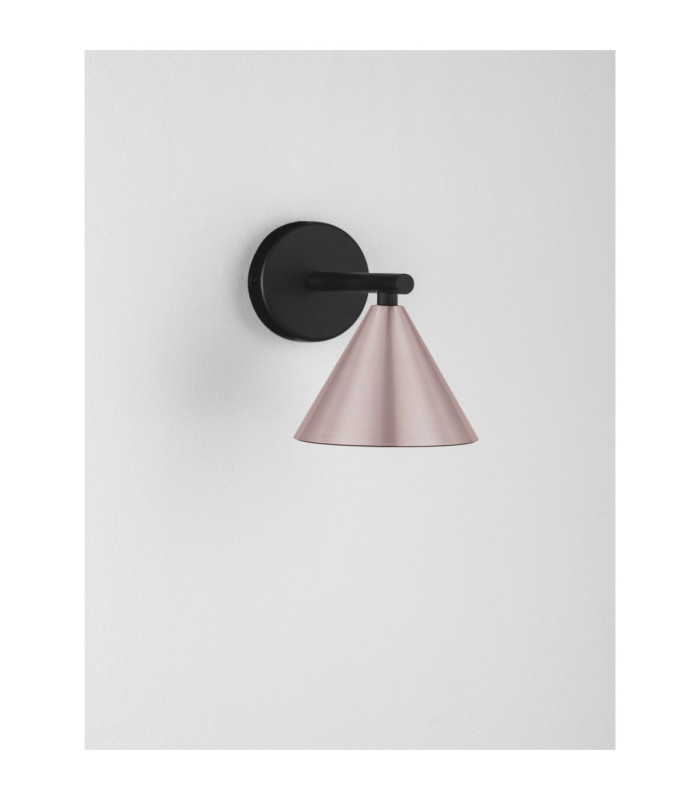 Conico Dome Wall Lamp Oxide Coffee Black LED GU10 1x10W-3