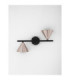 Conico Up & Down Wall Lamp Oxide Coffee Black LED GU10 2x10W-3