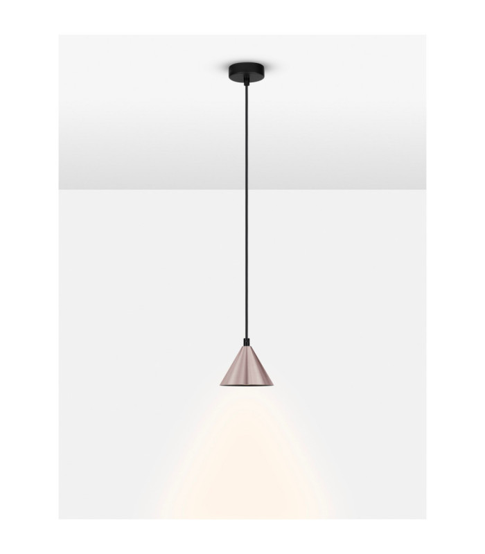 Conico Slim Pendant Ceiling Light Oxide Coffee Black LED GU10 1x10W-4