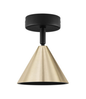 Conico Surface Mounted Downlight Oxide Gold Black LED GU10 1x10W-1