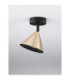 Conico Surface Mounted Downlight Oxide Gold Black LED GU10 1x10W-4