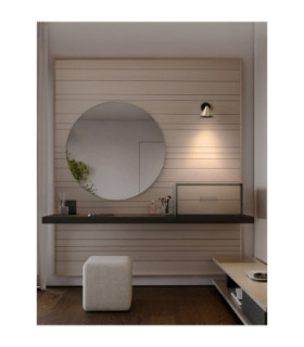 Conico Dome Wall Lamp Oxide Gold Black LED GU10 1x10W-2