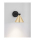 Conico Dome Wall Lamp Oxide Gold Black LED GU10 1x10W-4