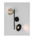 Conico Up & Down Wall Lamp Oxide Gold Black LED GU10 2x10W-6