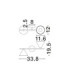 Conico Up & Down Wall Lamp Oxide Gold Black LED GU10 2x10W-7