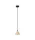 Conico Slim Pendant Ceiling Light Oxide Gold Black LED GU10 1x10W-1